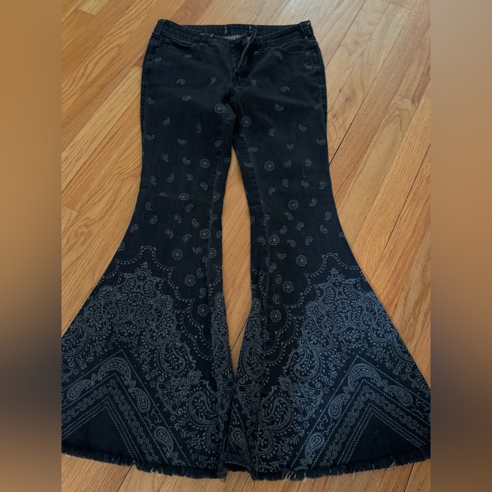 Vintage free people super flare jeans